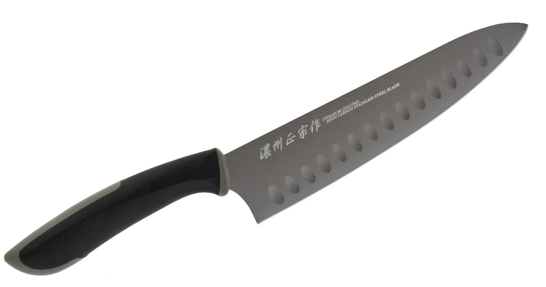 Satake Titanium Nóż Szefa kuchni żłobiony 18 cm
